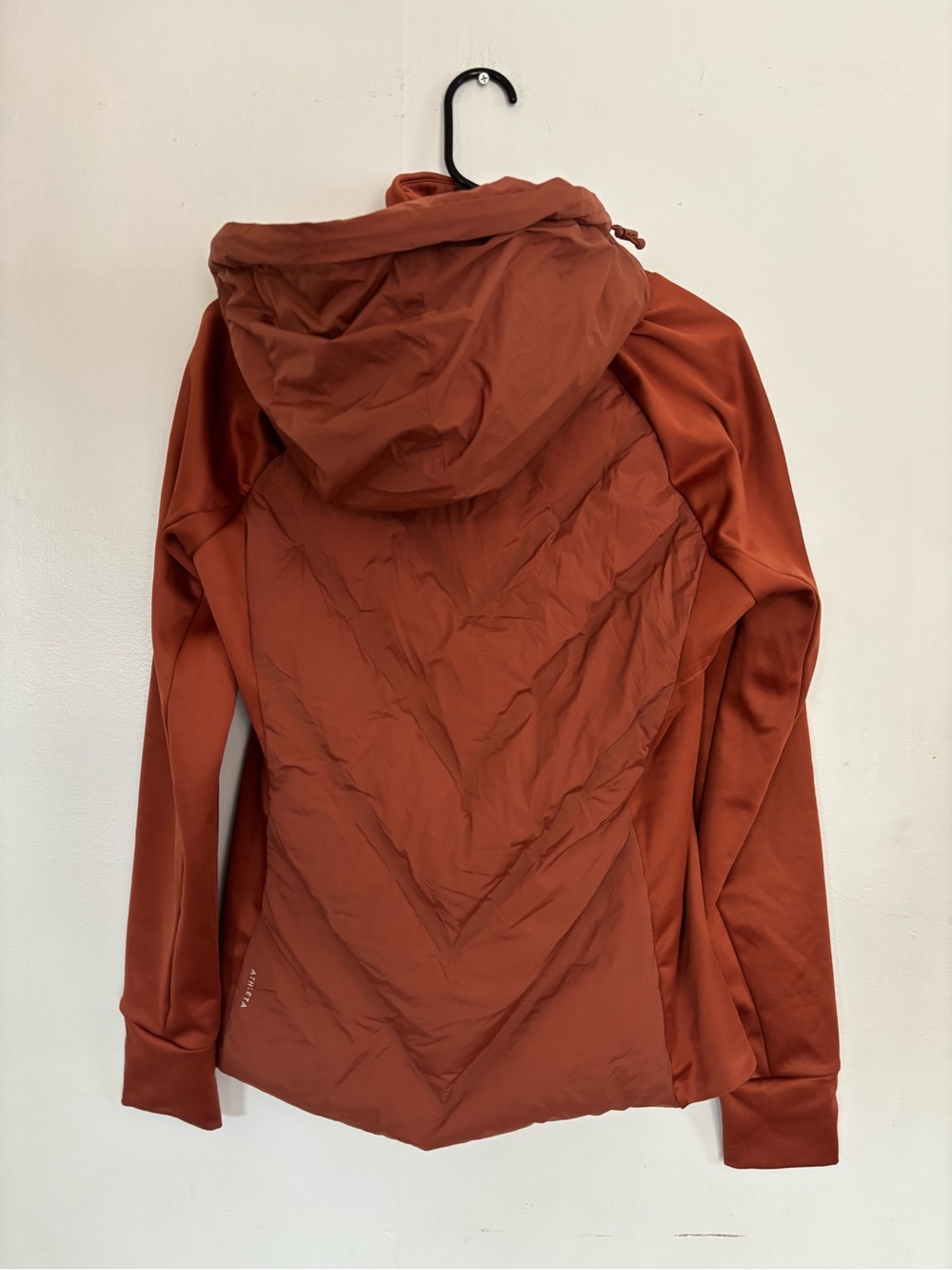 Athleta Inlet Rust Orange Puffer - Picture 7 of 11
